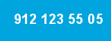 912 123 55 05